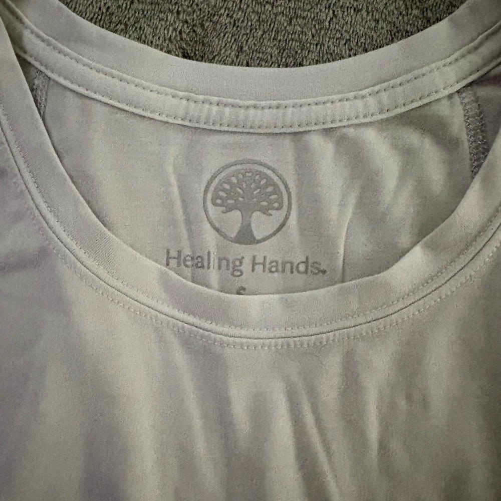 Healing hands long sleeve under scrub top